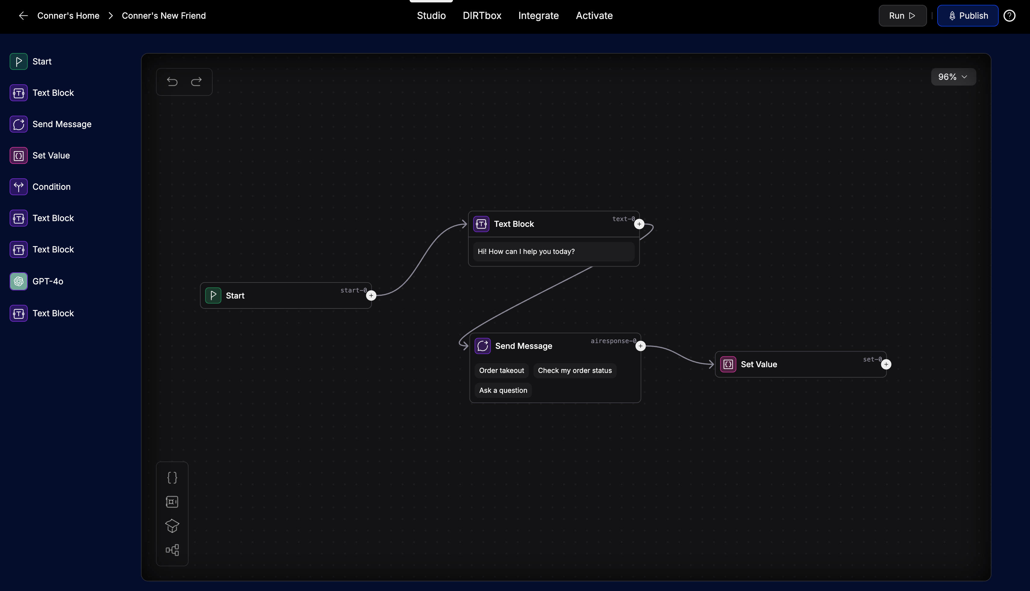 Set Variable Example
